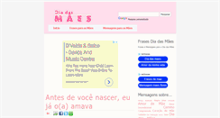 Desktop Screenshot of frasesdiadasmaes.com
