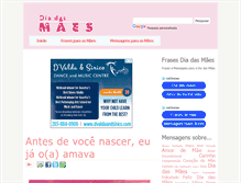 Tablet Screenshot of frasesdiadasmaes.com